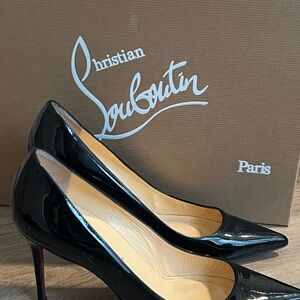 Christian Louboutin Black Patent Heels